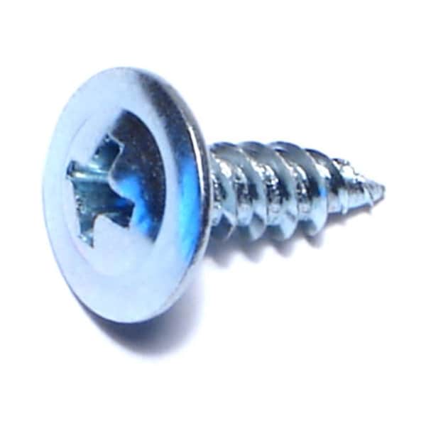 Buildright Sheet Metal Screw, #8 x 9/16 in, Zinc Plated Steel Truss Head Phillips Drive, 1369 PK 51690 - main